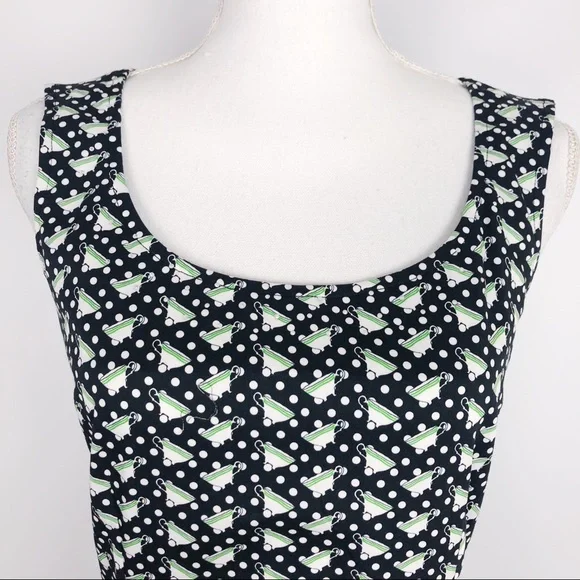 Blugirl Folies Novelty Teacup Print Sheath Dress - Picture 4 of 8